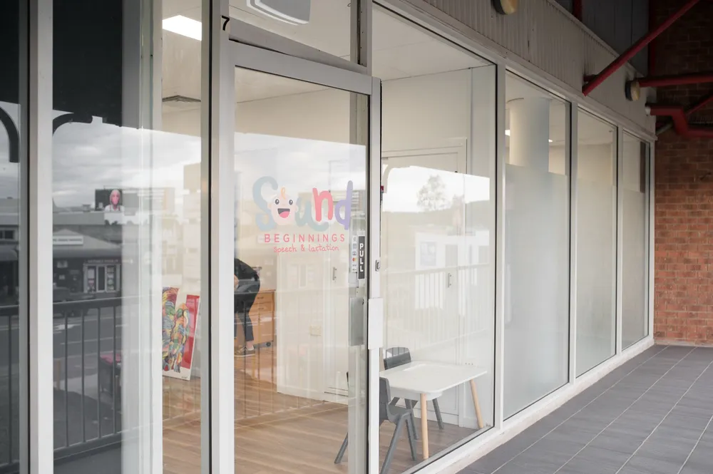 The Sound Beginnings clinic shopfront on Waterworks Road, Ashgrove